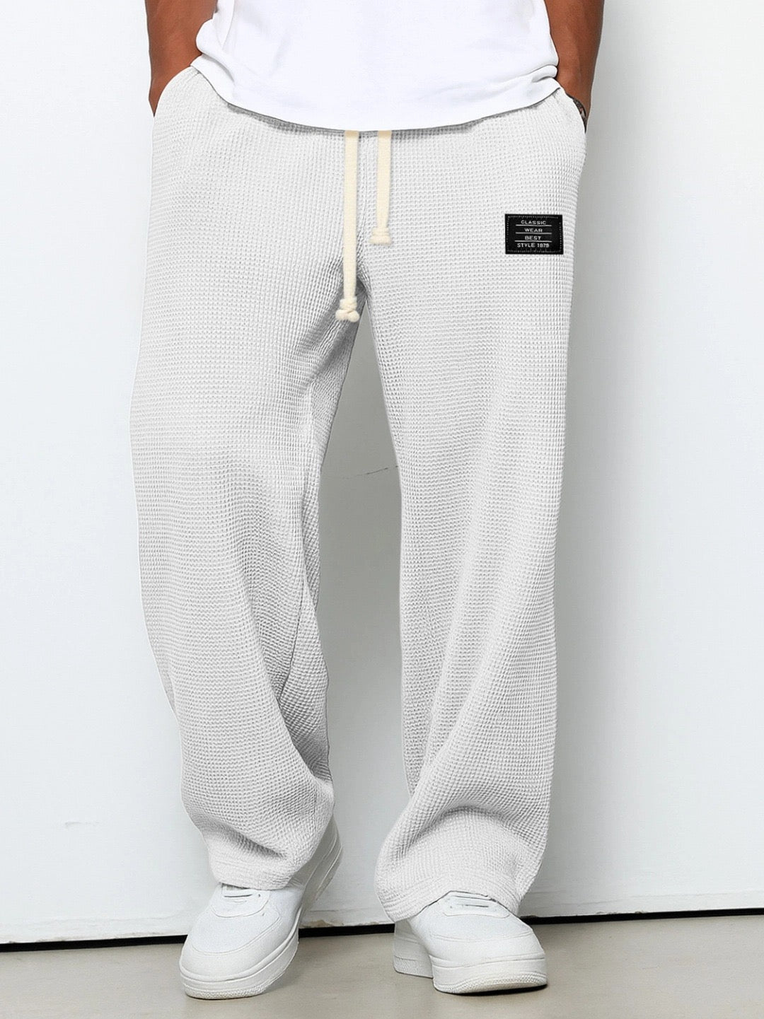 Relaxed Fit Drawstring Pants