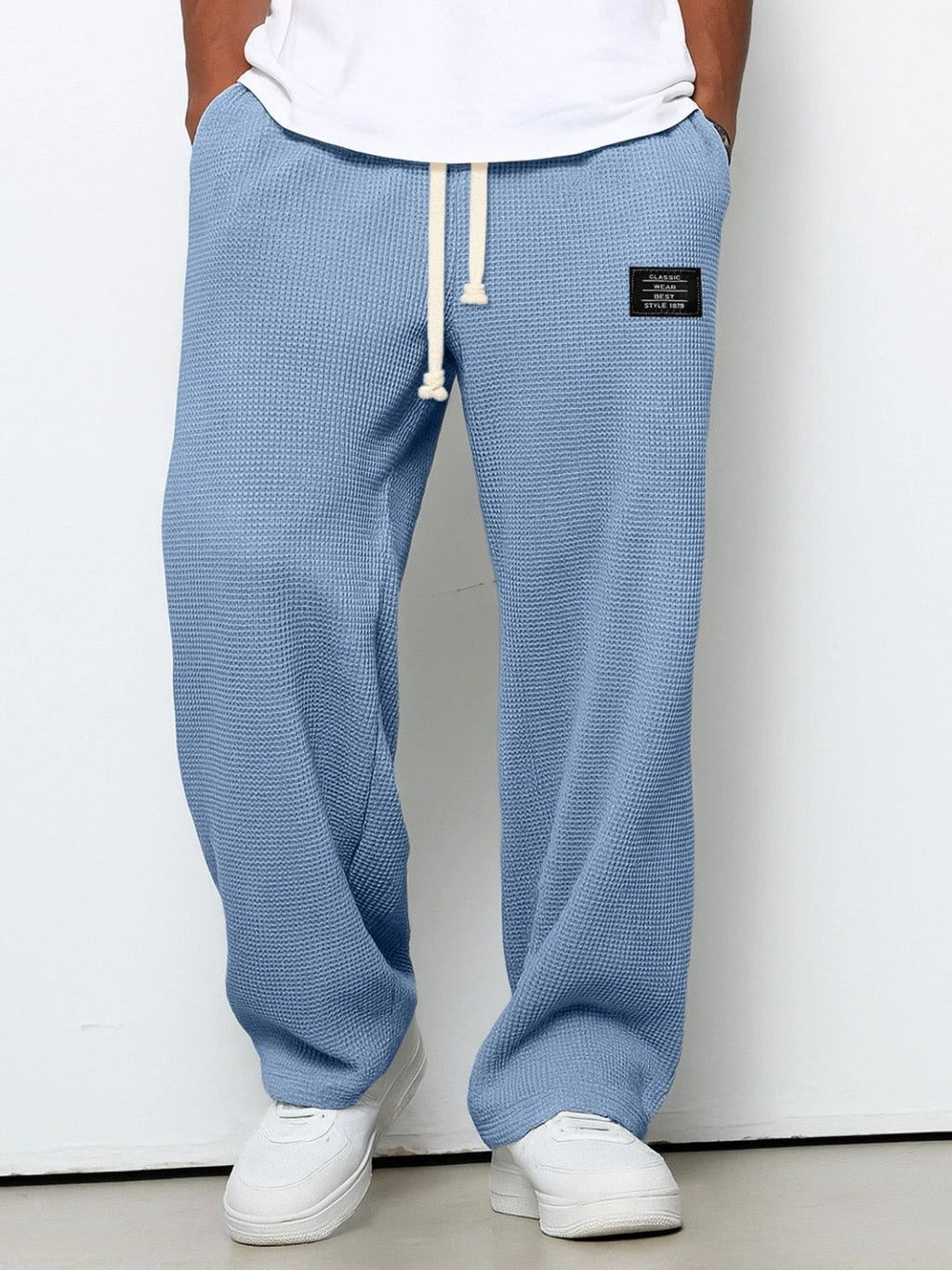 Relaxed Fit Drawstring Pants